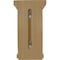 Ekena Millwork 5 1/2"W x 5 1/2"D x 10"H Fluted Mission Corbel, Cherry COR05X05X10FLCH - alternate 4